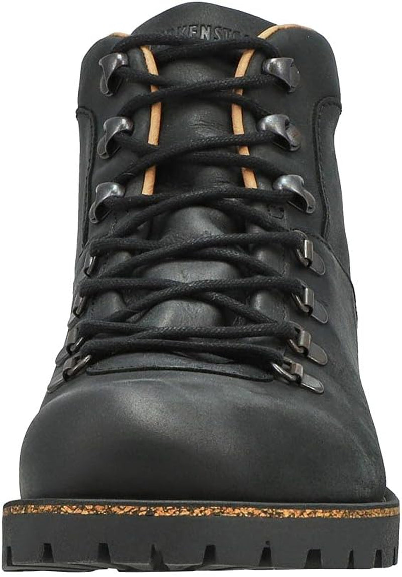 Jackson Nubuck Leather Black